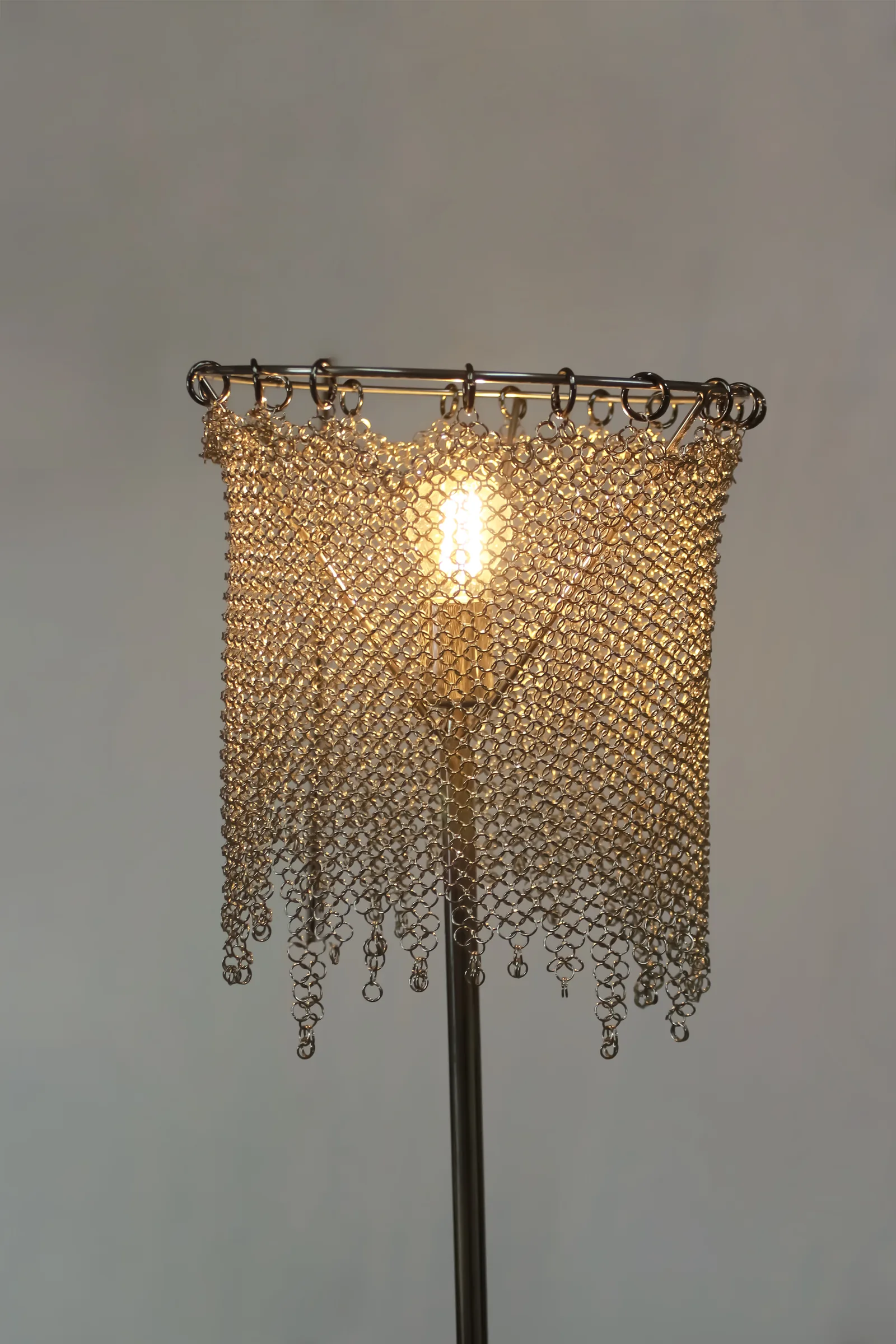 Armour Floor Lamp with Side Table — 3