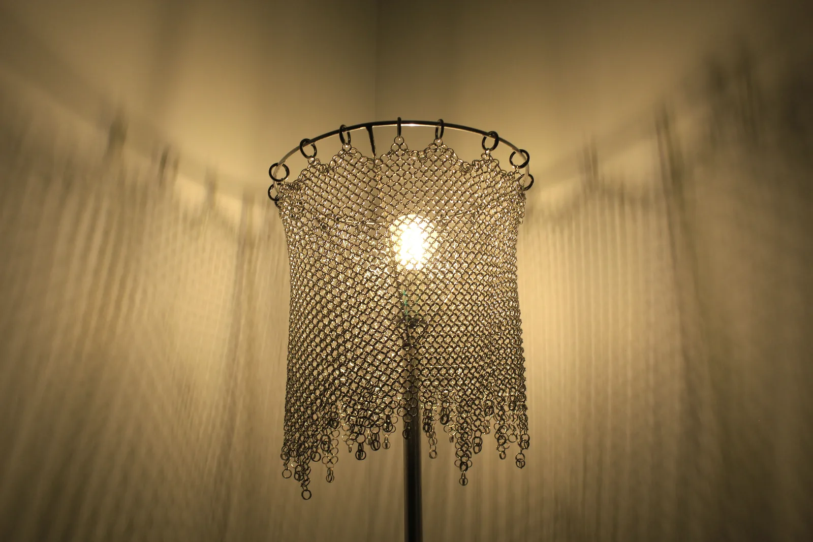 Armour Floor Lamp with Side Table — 4