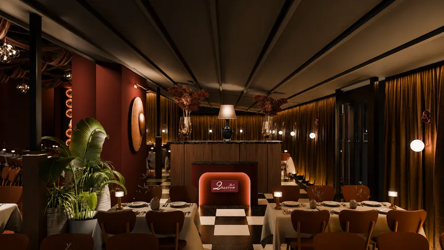 Lizzbon Restoran — Restoran projesi